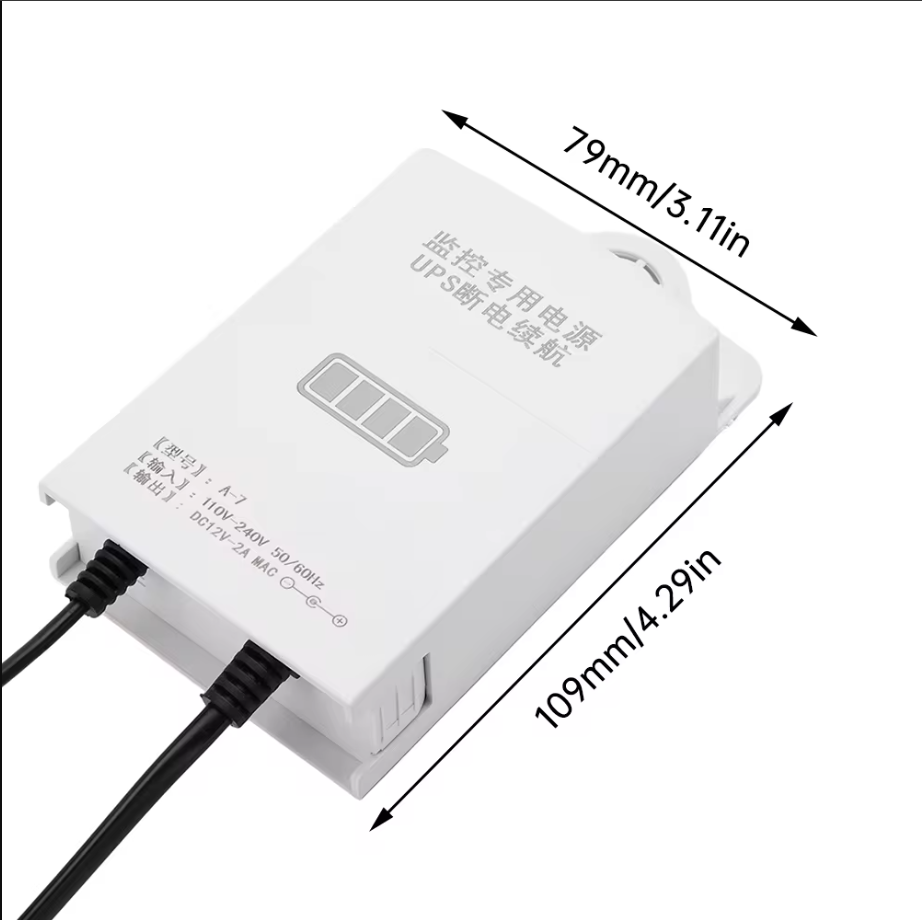 Mini Ups Power Supply 12V 2A