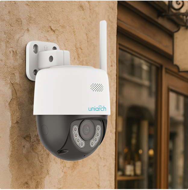 Uniarch P1H Single Lens 3MP Outdoor Pan Tilt WIFI IP Camera