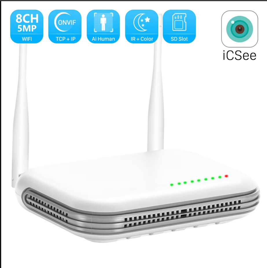 8CH/4CH WiFi WIRELESS NVR Onvif Compatible Wireless Video Recorder for IP Camera