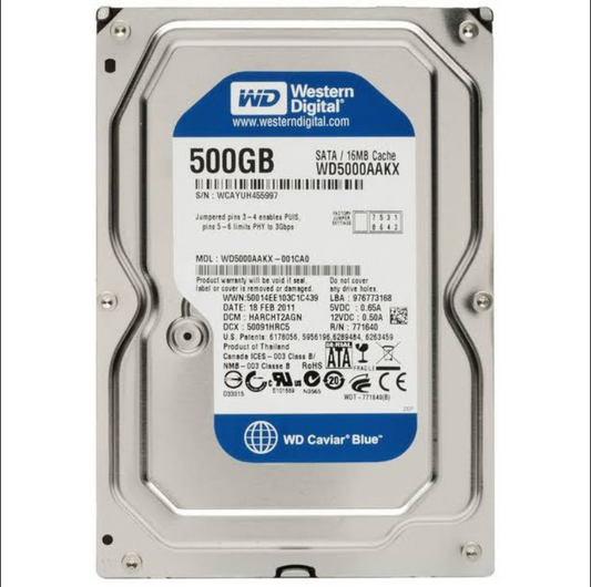 500 GB 3.5 SATA Desktop PC Internal Hard Disk Drive