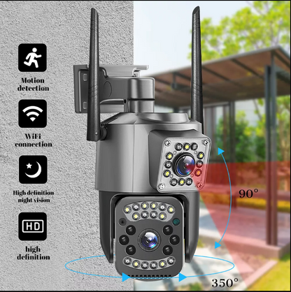 V380 Pro SC03 Dual Lens 2Mp WIFI HD Wireless Security Camera (CCTV)